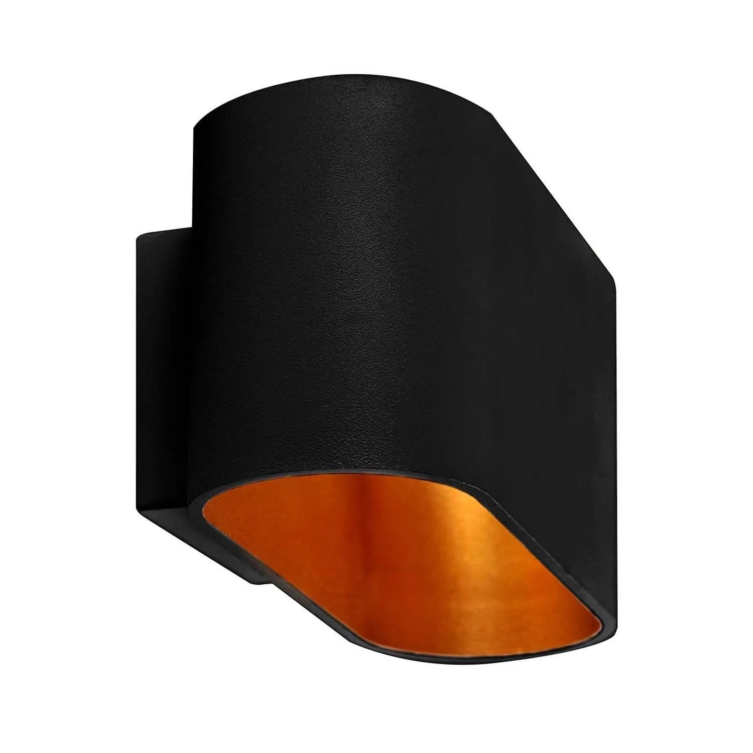 Goldlux Kinkiet ELISSA 1xG9 max. 10W max. 10W czarno-złoty