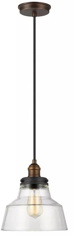 Darmowa Dostawa - Lampa wisząca 1x60 W mosiądz Elstead Lighting Baskin FEBASKINPABR