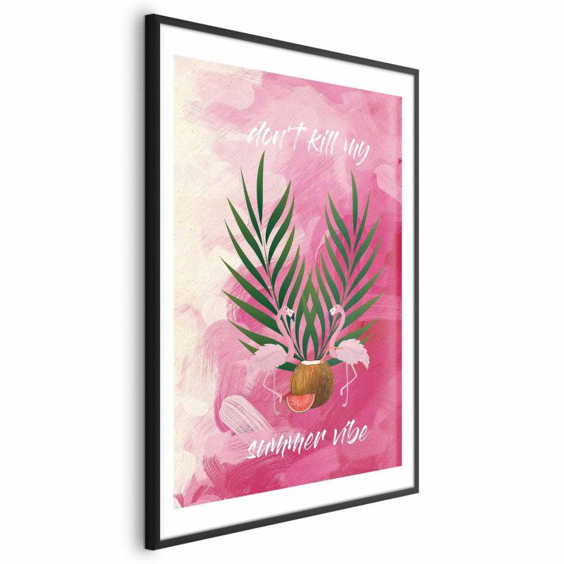 Plakat Artgeist Summer Vibe 29,7x42 cm z ramą czarną 1 szt