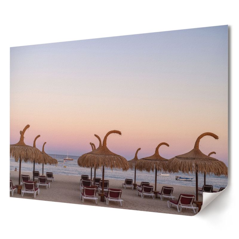 Plakat canvas Wallfluent Format A3 Plażowy relaks Artysta E. 1 szt.