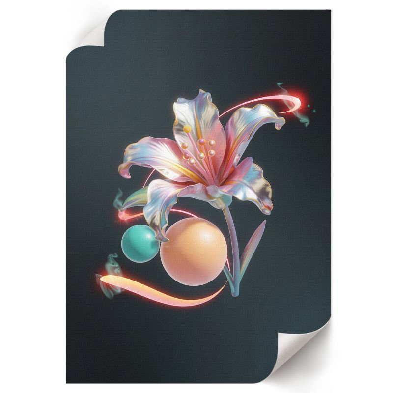 Grafika Na Ścianę ArtPrintCave 42x59,5 cm Kwiat z przyszłości Point2035 1 szt.