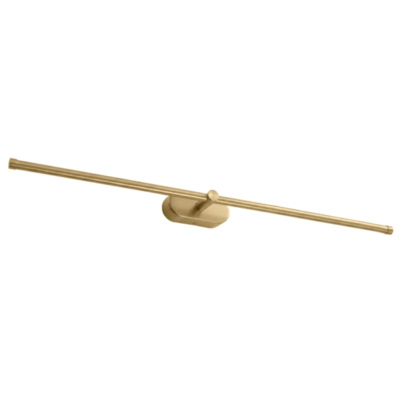 Kinkiet Łazienkowy Toolight App1894-1W 80 Cm Led Złoty Szczotkowany 1 Szt