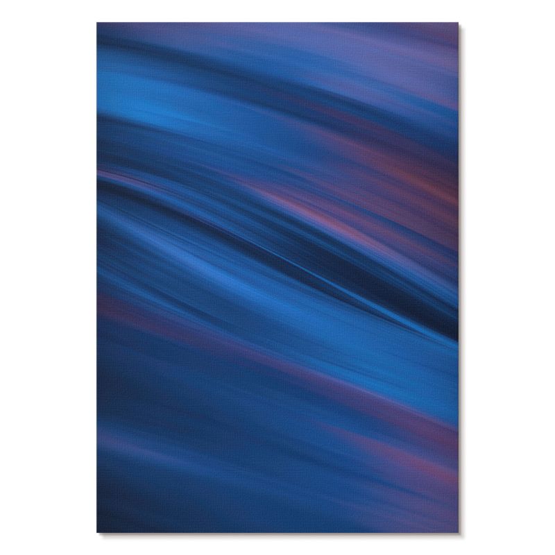 Plakat na Płótnie Tulup 21x29,7 cm (A4) Kolorowe fale Do salonu, biura, sypialni 1 szt.