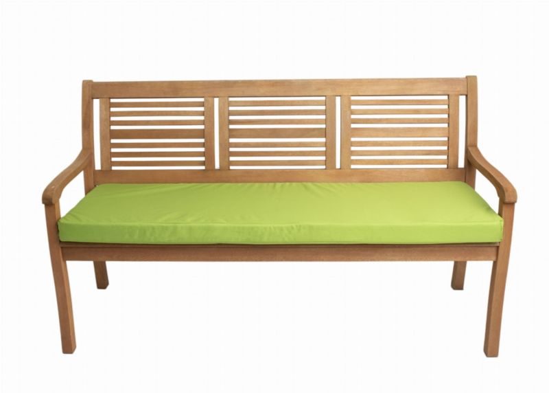 Poduszka ogrodowa na ławkę, Setgarden, 110x60x7cm, limonka poduszka na siedzisko zdejmowany pokrowiec, Flat 1szt