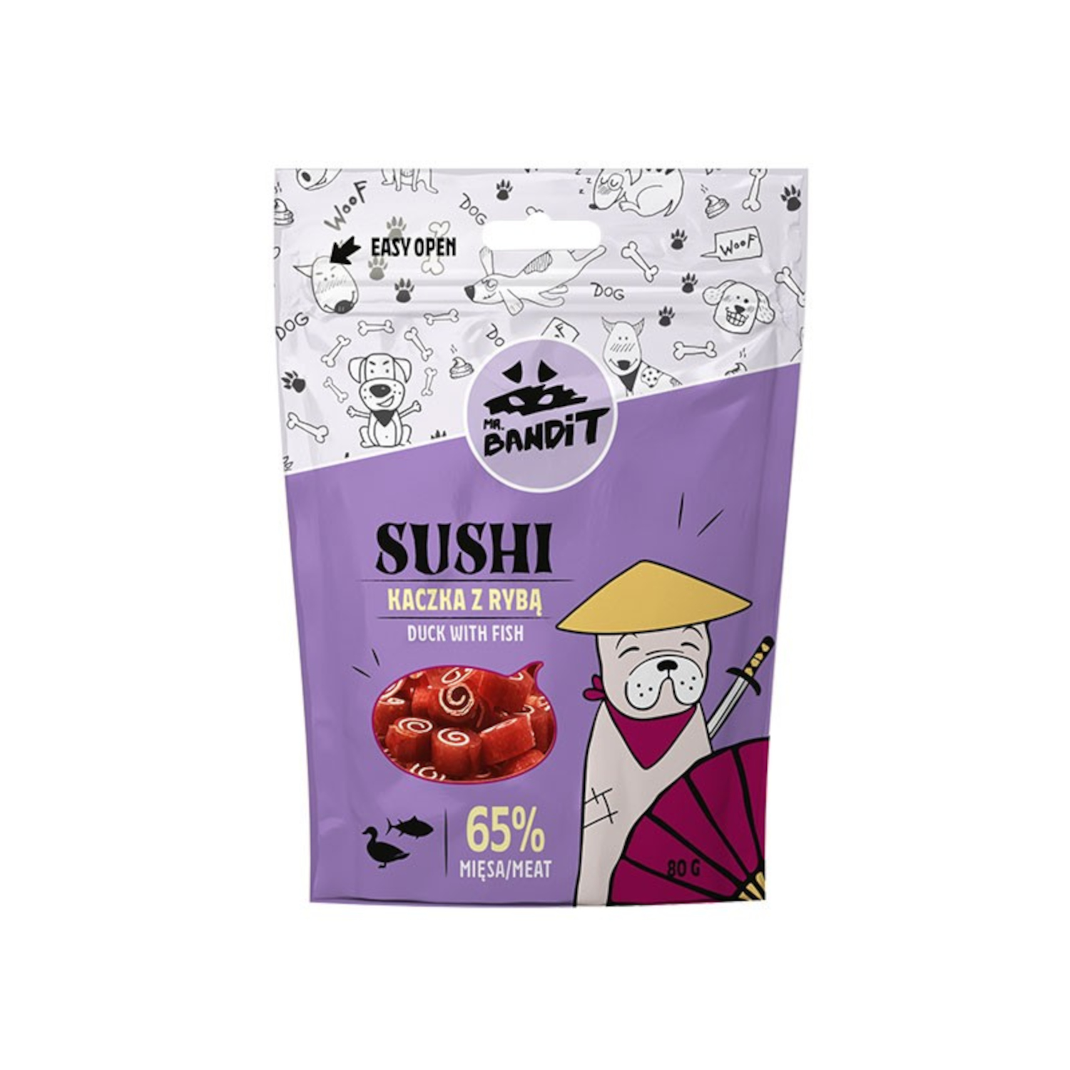 MR. BANDIT SUSHI - kaczka z rybą