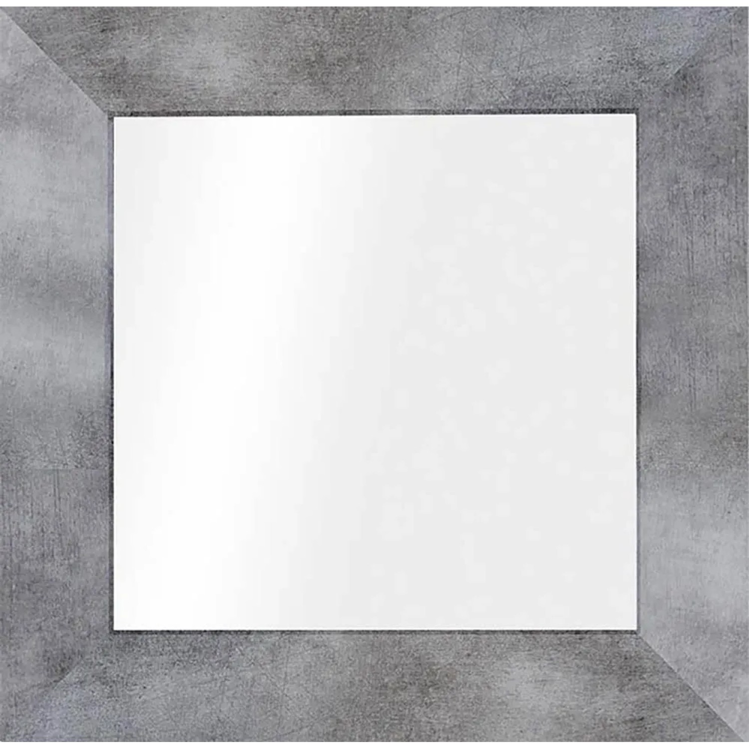 Lustro JYVASKYLA z szarą ramą 60 cm x 60 cm