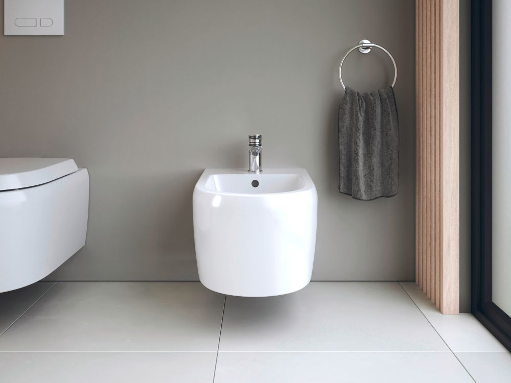 Duravit Qatego bidet wiszący biały połysk 2263150000