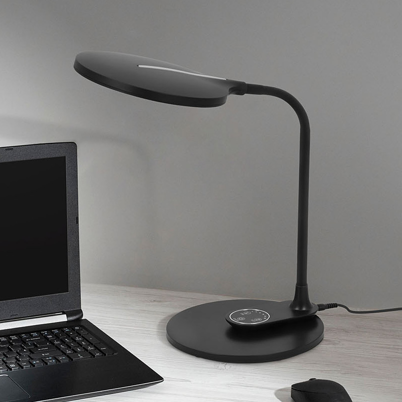 Kaja Gaja lampa biurkowa 1x9 W czarna K-BL1153CZARNY