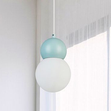 Rabalux Gellia lampa wisząca 1x38 W biała-niebieska 72279 - Wysyłka w 24h