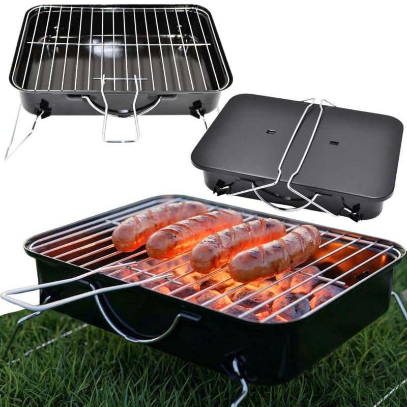 Grill Koopman turystyczny Ranger 35X25,5cm czarny 1szt.