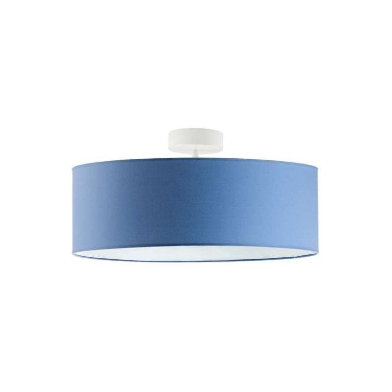 Lampa wisząca Volta Light Factory żyrandol plafon z abażurem stożek Niebieski BLUES 50cm 1szt.
