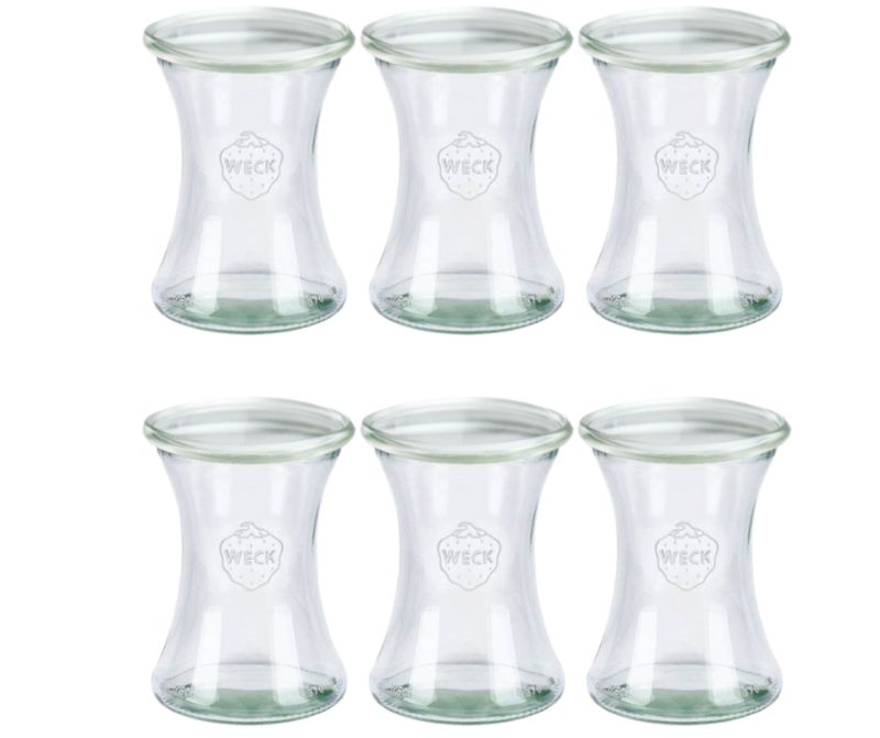 Słoiki MODO24 Weck 370 ml fi 80 deli 6 szt.