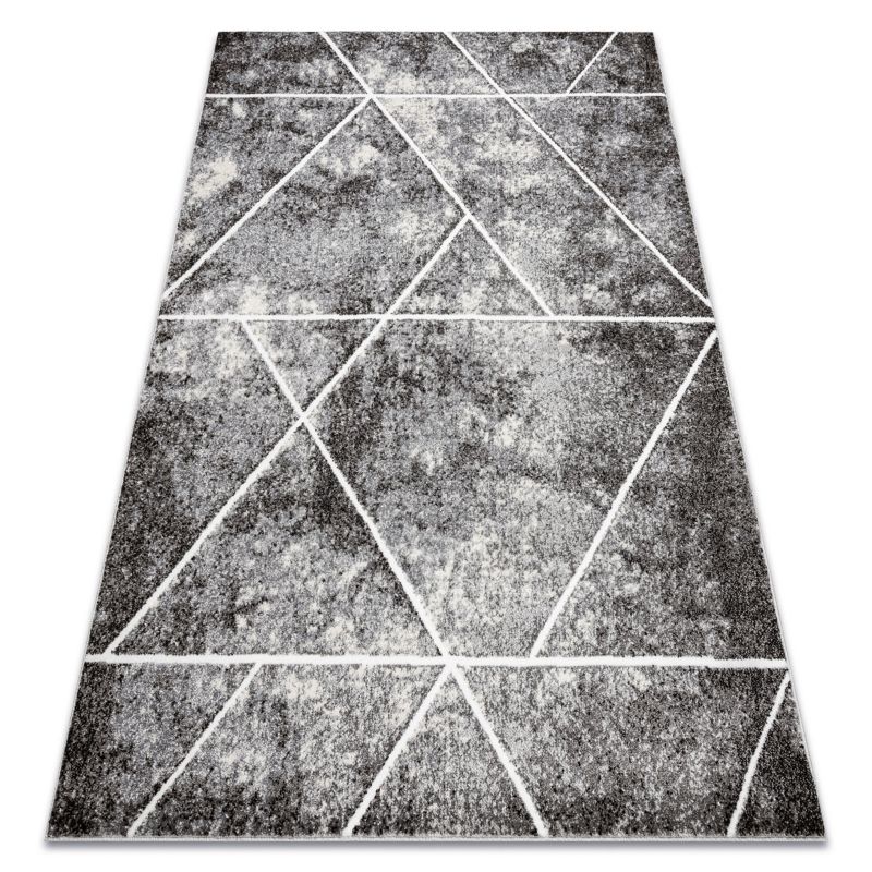 Dywan Mateo RugsX 80x150 cm szary U001 1 szt.