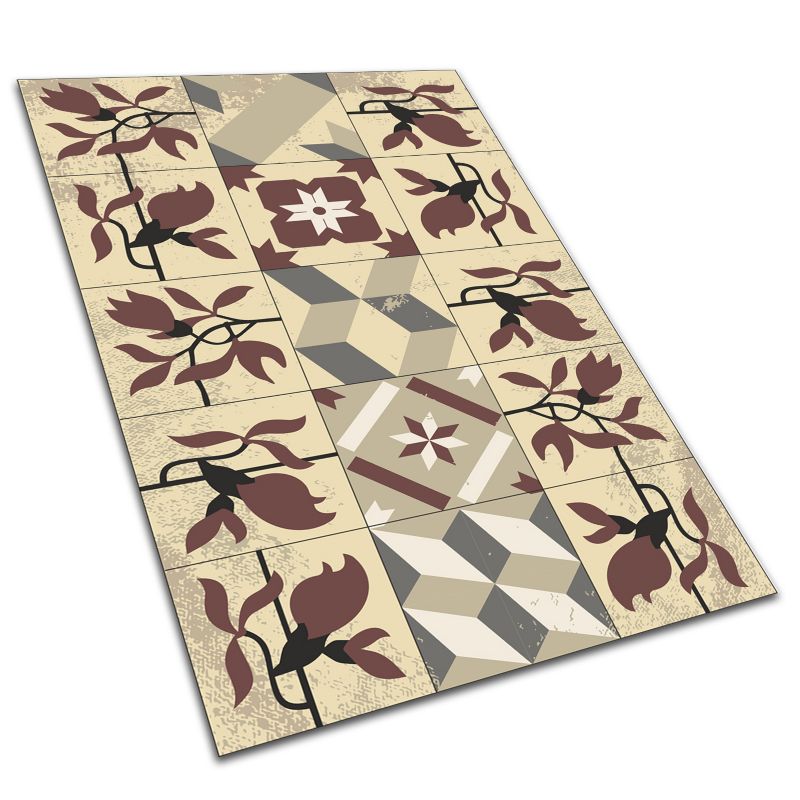Winylowy Dywan Tarasowy Tulup 120x180 cm Balkon Ogród Patio Magnolia kafelki 1 szt.