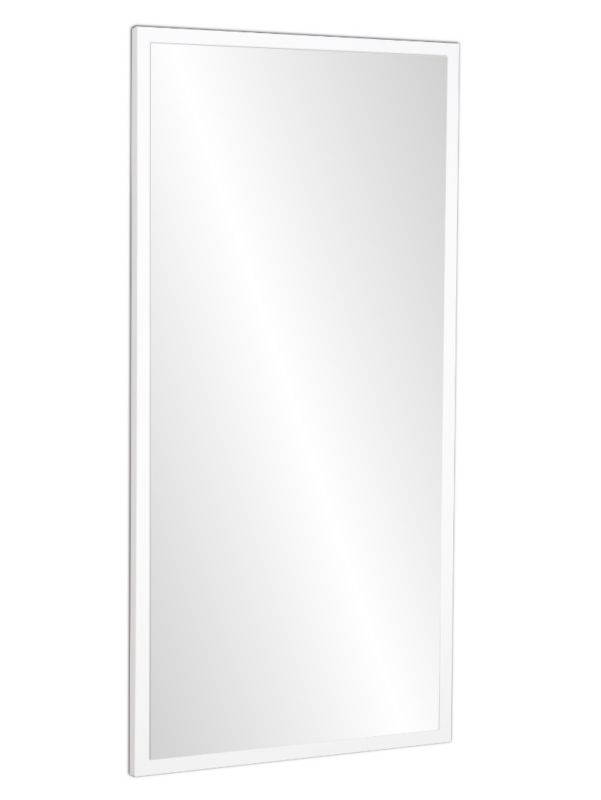 Lustro wiszące Profilmat 95x45 rama wąska 2,6cm kolor biały 1szt.