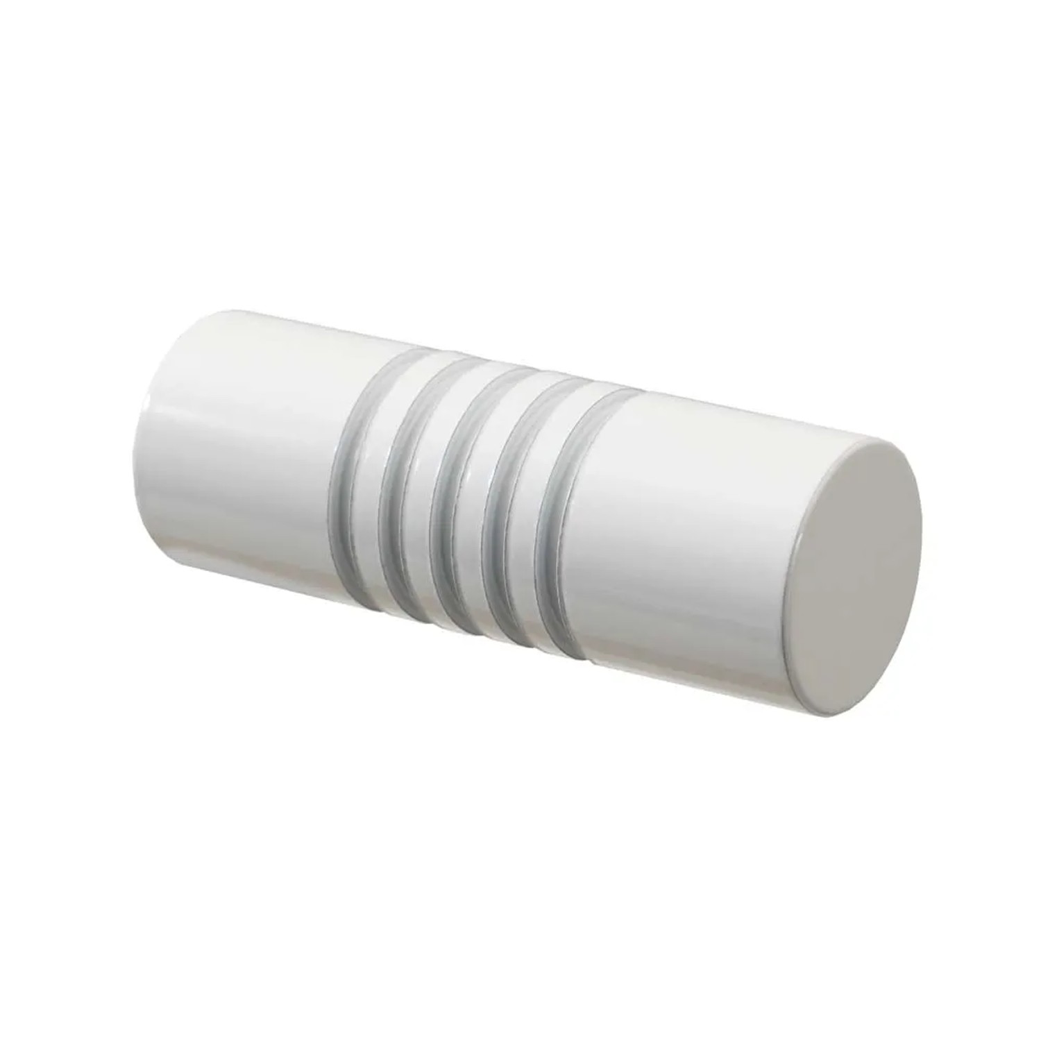 Kowalski Zakończenie 5 Frezów do profilu fi 20 mm aluminiowe białe