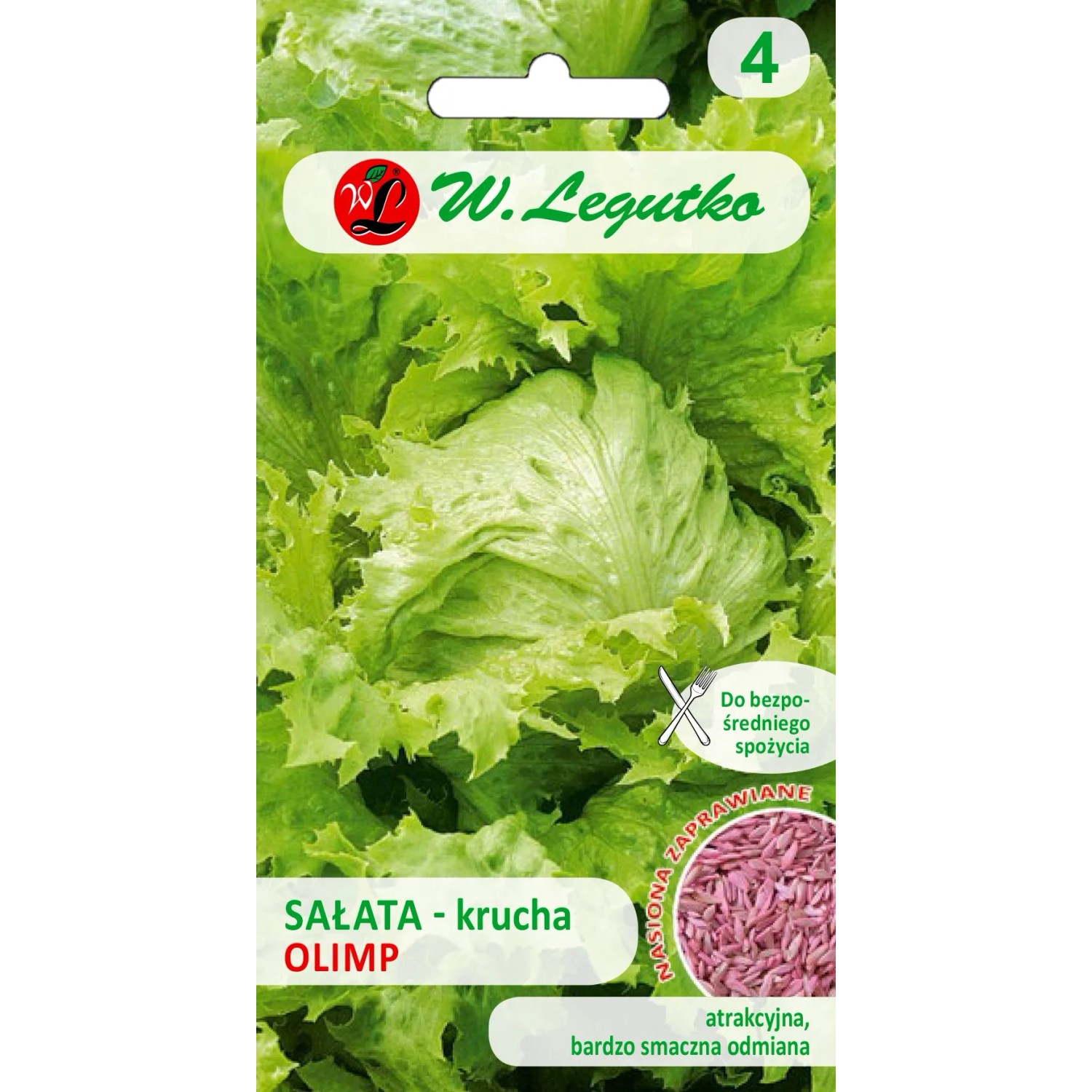 Sałata krucha lodowa Olimp - 1 g