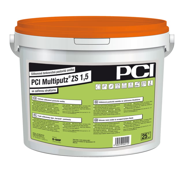 TYNK SILIKONOWY O FAKTURZE „BARANKA” CIENKOWARSTWOWY PCI MULTIPUTZ ZS 25KG BAZA B-3 - ZS 1,5