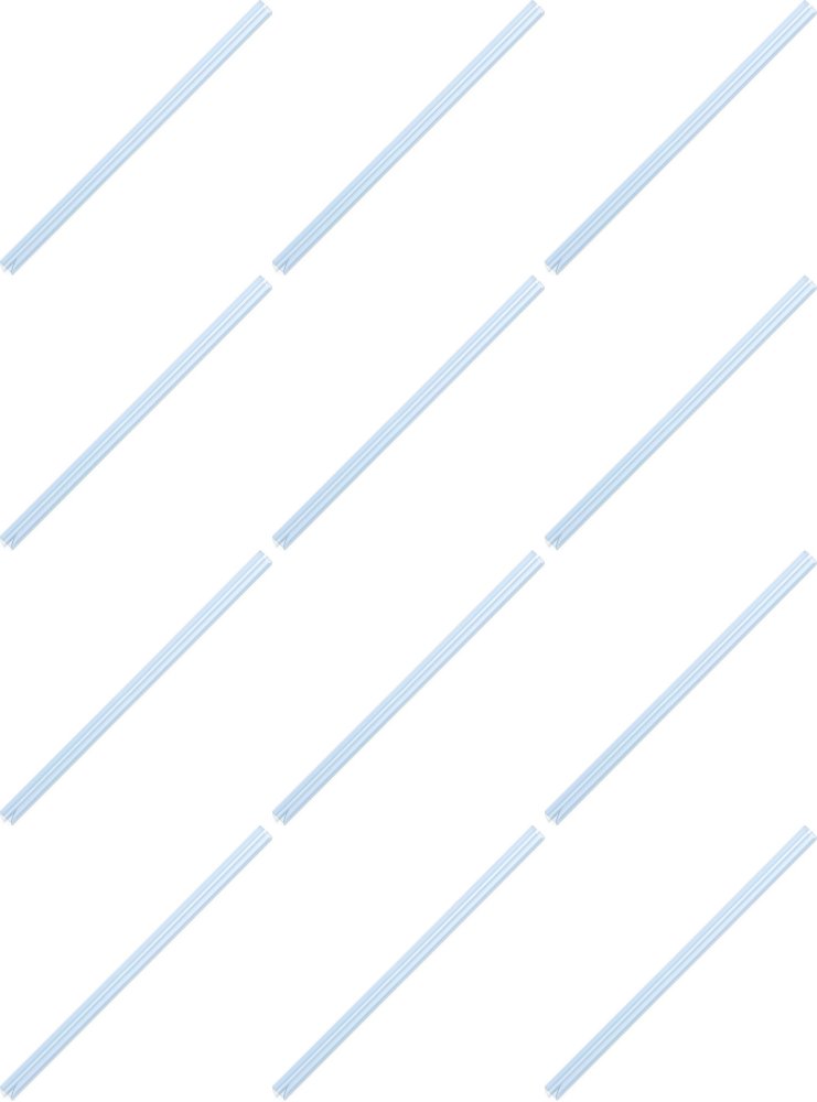 12x Listwa wsuwana Durable, 12mm, do 100 kartek, 1 sztuka przezroczysty