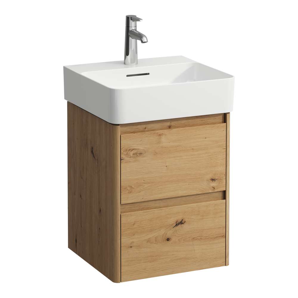 Laufen Base 2.0 szafka 42x40x51,5 cm podumywalkowa wisząca dąb H4113521082671