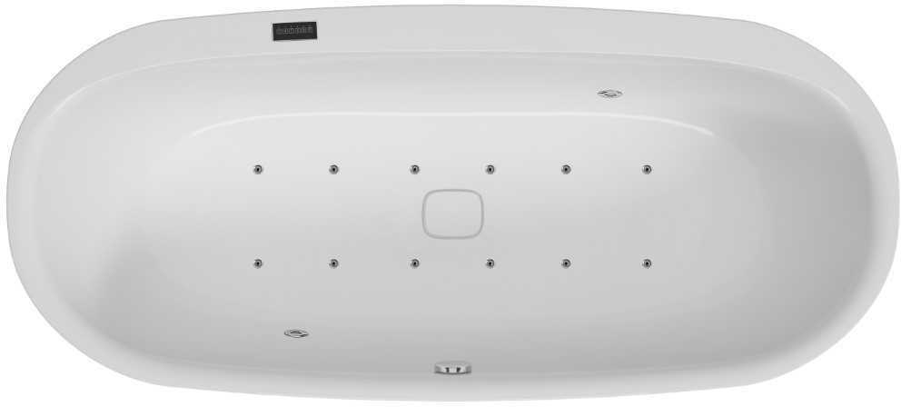 Darmowa Dostawa - Wanna z hydromasażem 190x90 cm owalna Hoesch iSensi 632866276010I00