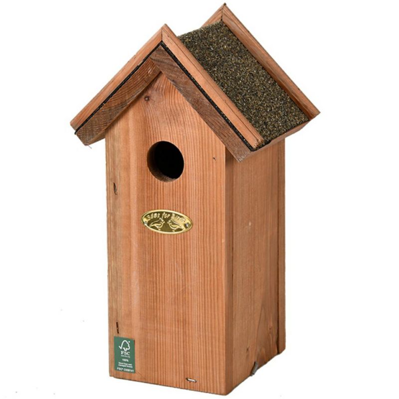 Budka lęgowa Esschert Design FSC dach bitumiczny h28 1 szt.