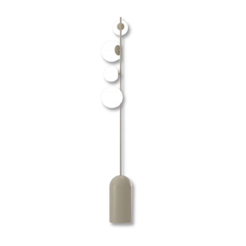 Lampa stojąca nowoczesna Emibig ETNO beżowa 4xG9x8W IP20 wym:140x15x15cm - 1 szt.