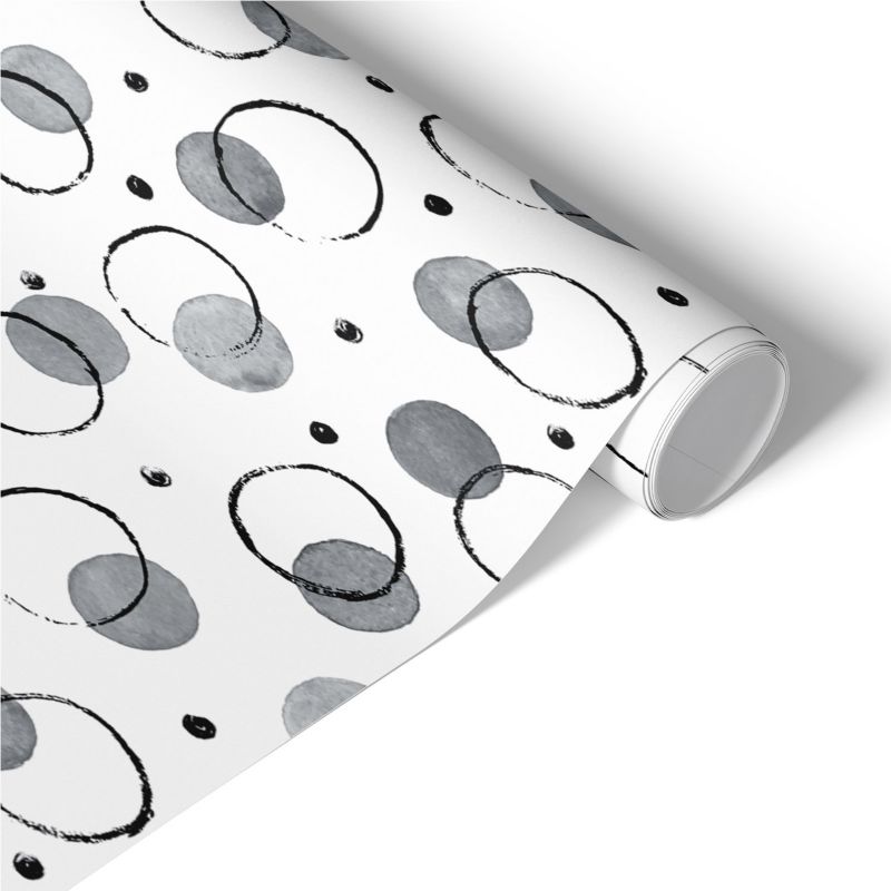 Okleina na Meble Tulup 65x130 cm Kreatywne kręgi Ekspresowa Metamorfoza Frontów i Szaf 1 rol.