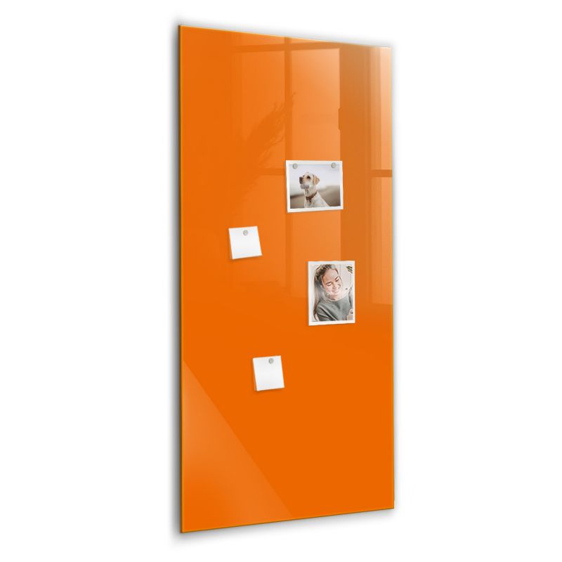 Foto tablica magnetyczna Wallfluent 60x120 cm Kolor pomarańczowy 1 szt.