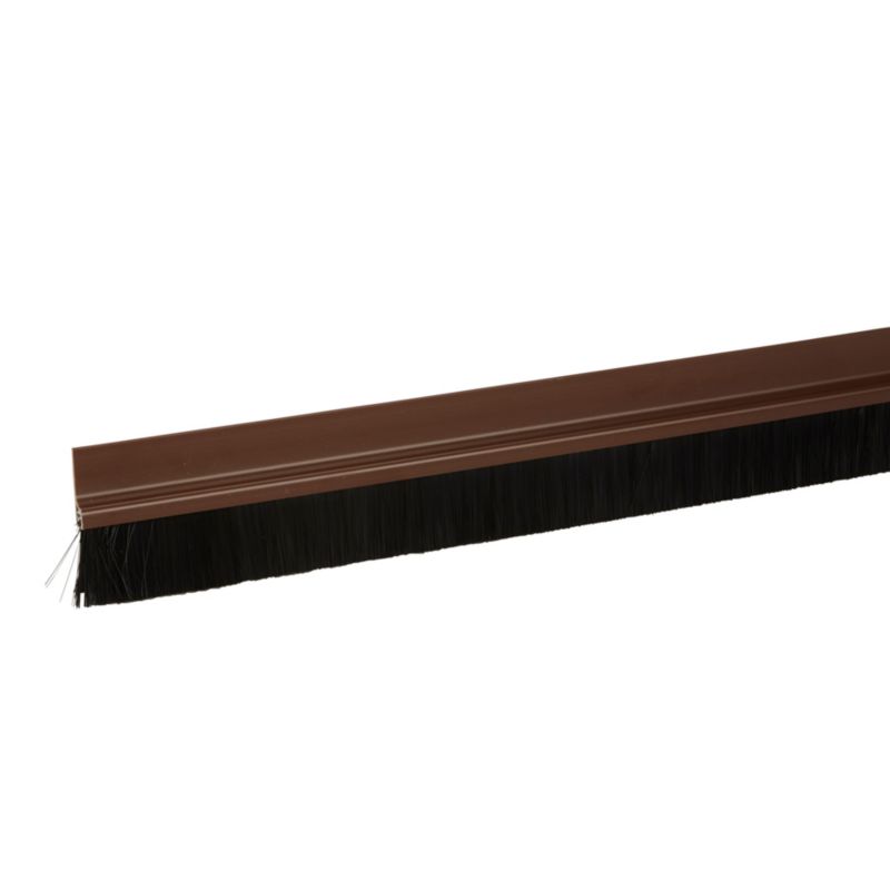 Uszczelka PVC Diall szczotkowa 25 mm 1 m brązowa