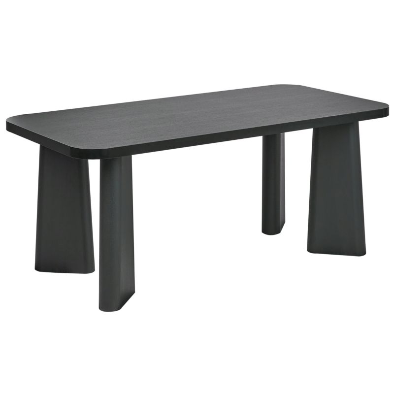 Stół do jadalni Atlin Czarny 180 cm 90 cm 1 szt.