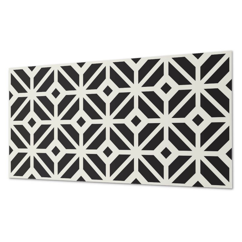 Winylowe Kafelki Samoprzylepne ArtPrintCave 40x20 cm Geometryczny wzór z rombami 10 szt.