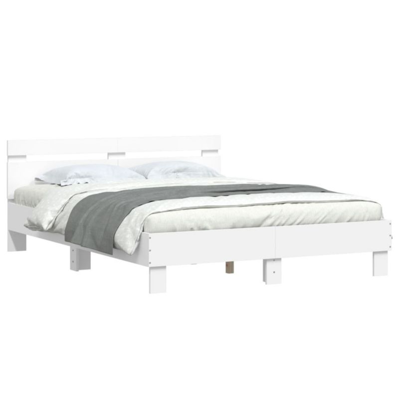 Łóżko drewniane WaszeMeble 150x200 cm biała WM-3207413 1 szt.
