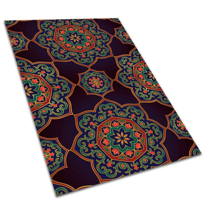 Dywan Na Zewnątrz Tulup 60x90 cm Wodoodporny, Lekki Ornament mandala 1 szt.