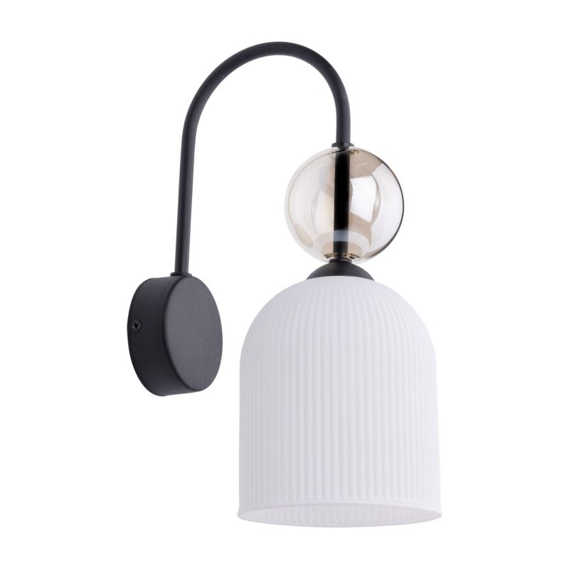 Kinkiet TK-Lighting Sophia Cognac elegancki szklany 1Xe14 - 1szt.
