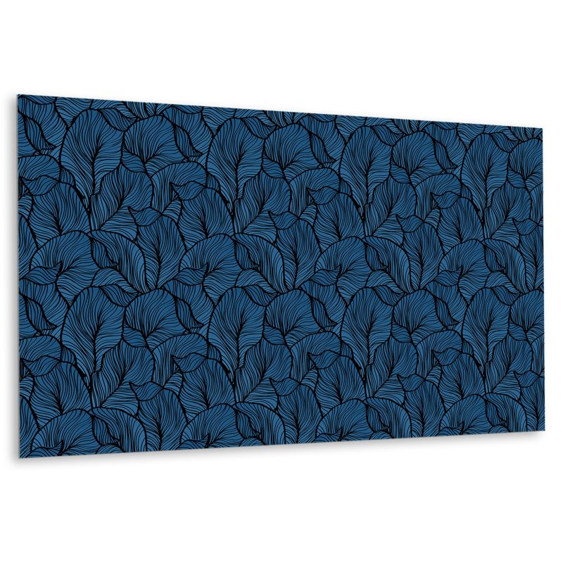 Panel samoprzylepny Tulup 100x50 cm Liście retro 1 szt.