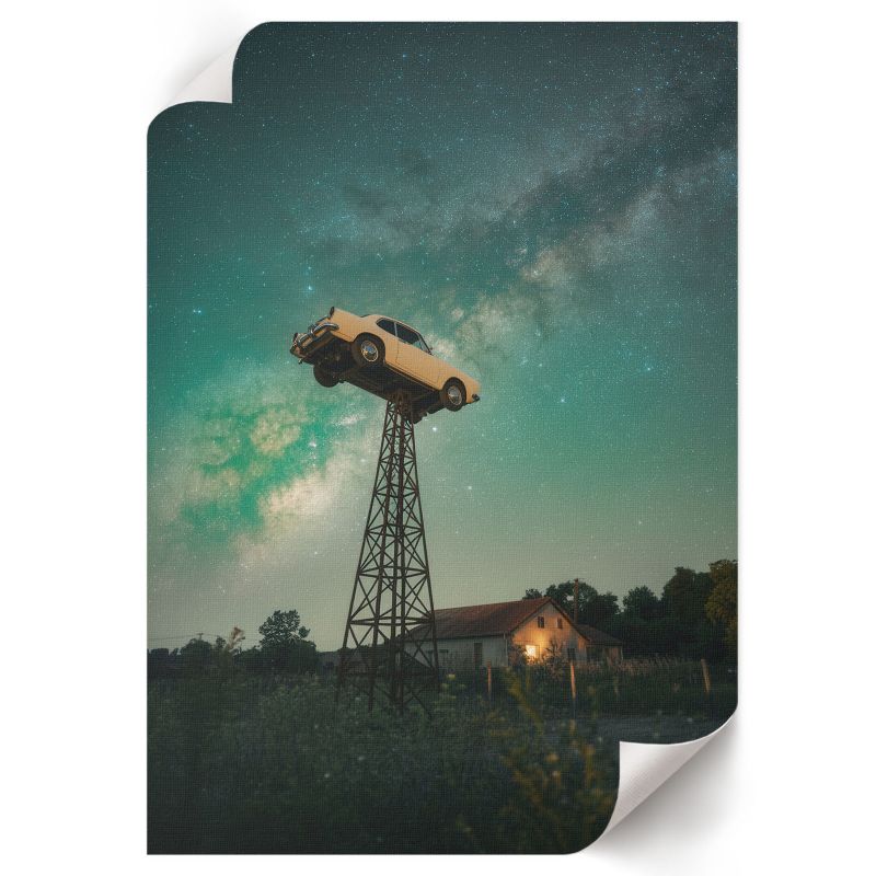 Plakat Do Sypialni ArtPrintCave 42x59,5 cm Nocna magia Gomuno 1 szt.