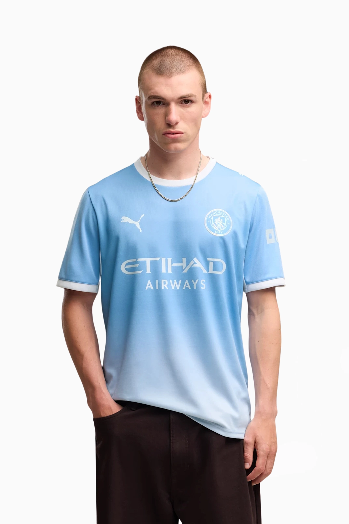 Koszulka Puma Manchester City 26/27 Domowa Replica - Błękitny