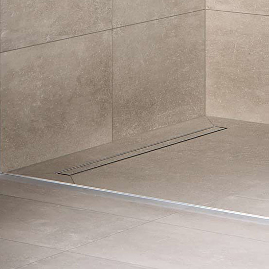 Hansgrohe RainDrain Compact odpływ liniowy 90 cm stal szlachetna szczotkowana 56180800