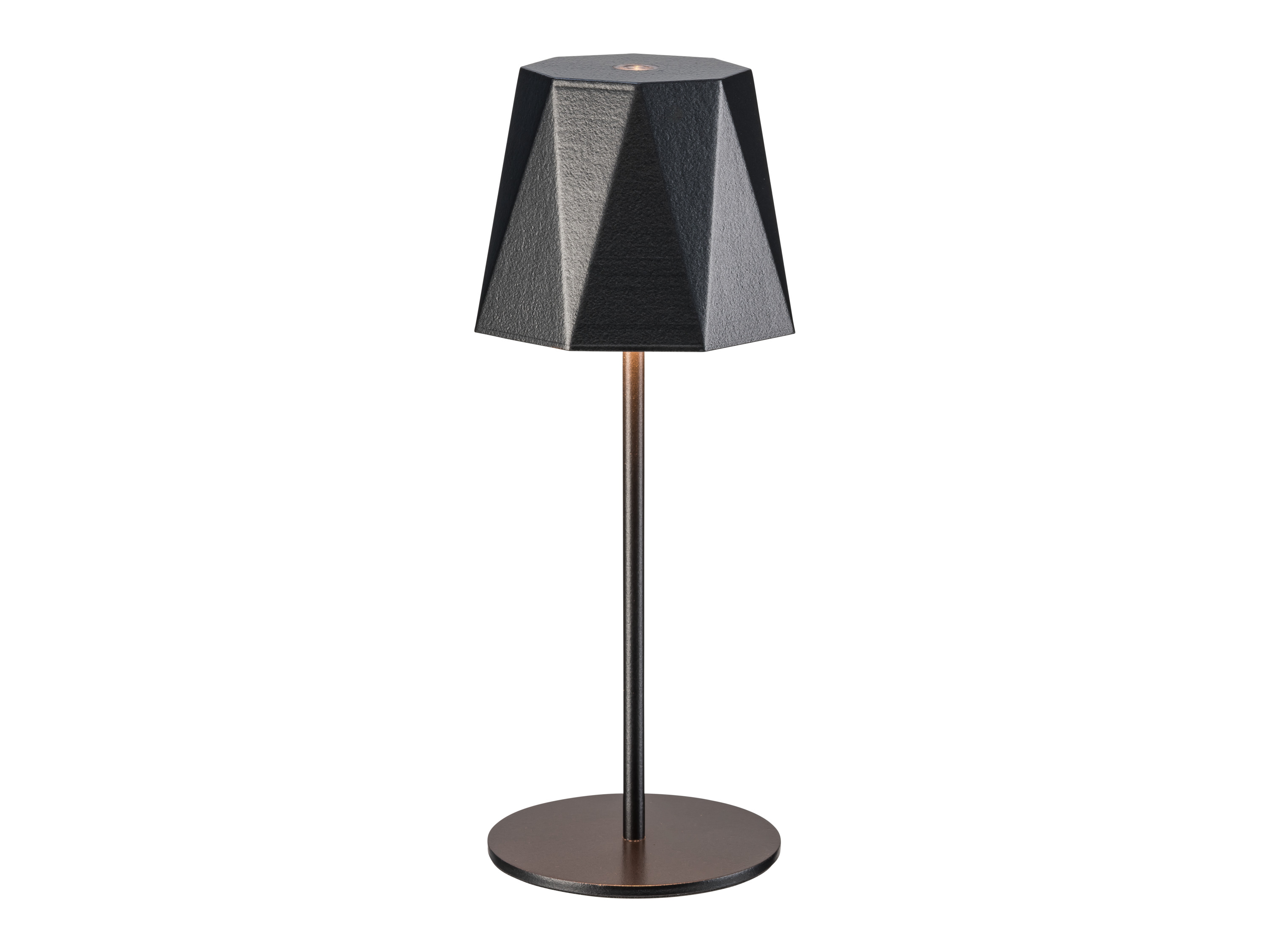 Livarno home Akumulatorowa lampka stołowa LED Antracytowy