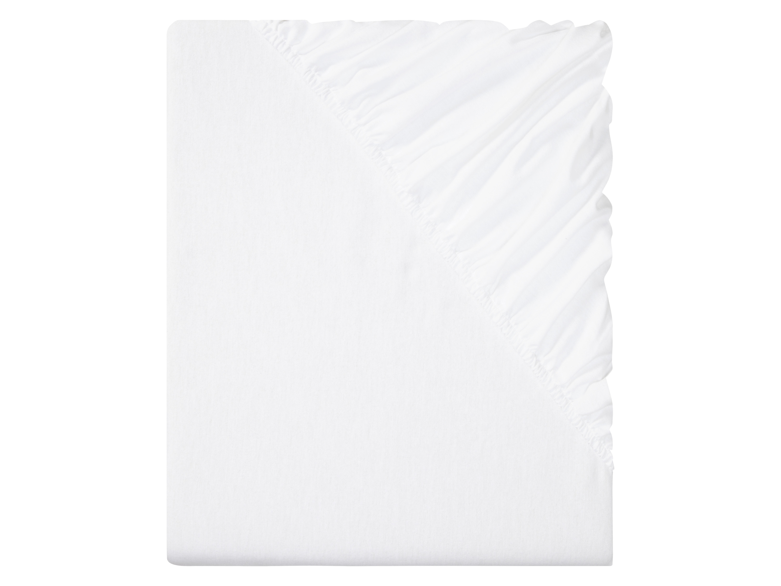 Livarno home Prześcieradło z gumką z flaneli, 90-100 x 200 cm Biały