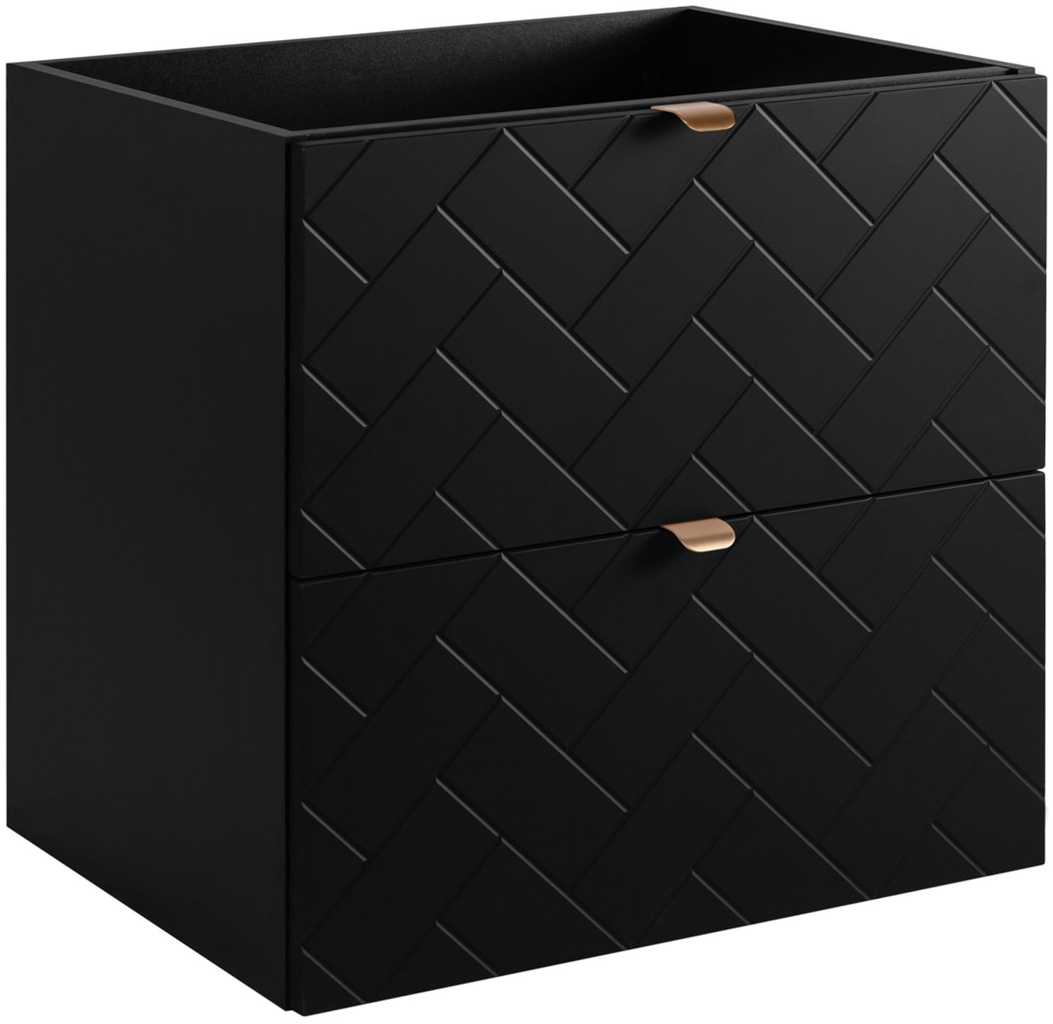 Darmowa Dostawa - Szafka 60x46x60.7 cm podumywalkowa wisząca czarna Rodan Trend 5906154450843