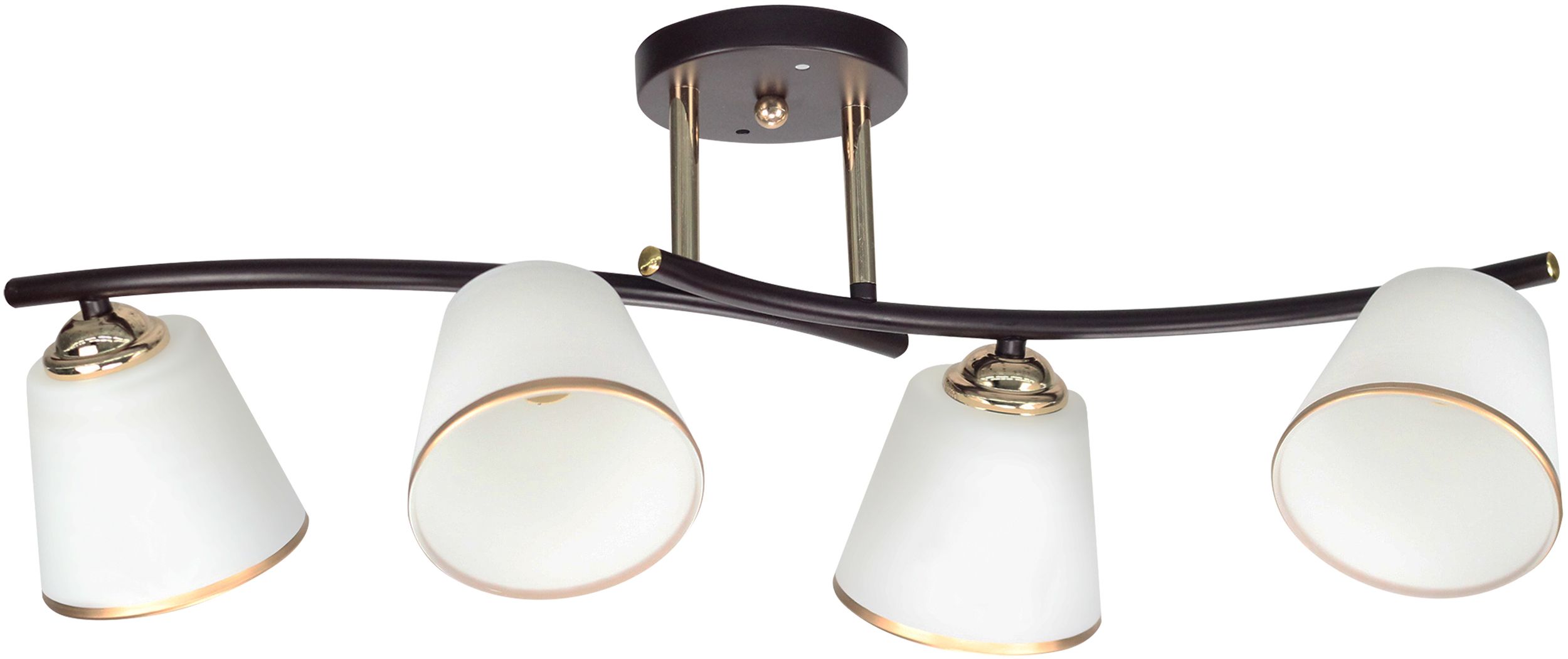 Darmowa Dostawa - Lampa podsufitowa 4x40 W biała Candellux Greco 3422646