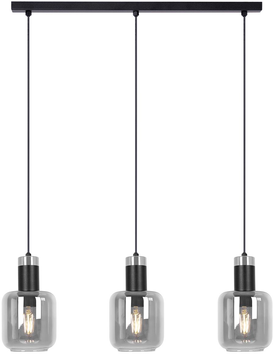 Darmowa Dostawa - Lampa wisząca 3x15 W czarna-grafitowa Kaja Denis K5263