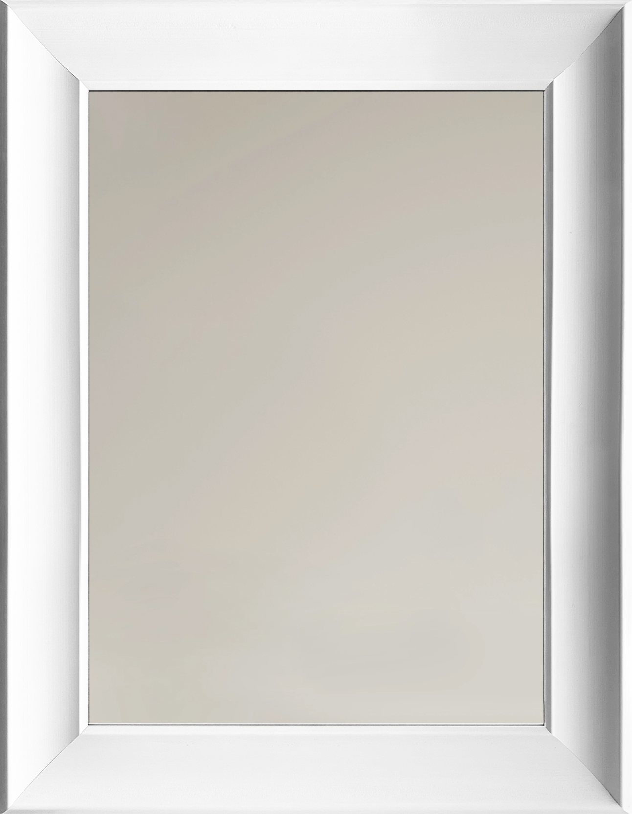 Darmowa Dostawa - Lustro 58.4x68.4 cm prostokątne białe Ars Longa Monza MONZA4050B
