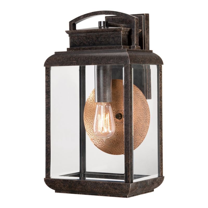 Kinkiet ścienny zewnętrzny Quoizel Byron imperialny brąz 1 x E27 x IP44 wym: 45,7 x 25,4 x 21,6 cm - 1 szt.