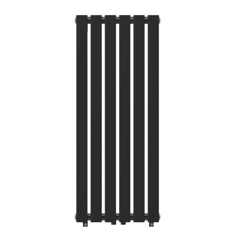 Grzejnik Pionowy Ozdobny Granitan 1100x450 Czarny Kaloryfer 553W Panelowy Fero 1 szt.