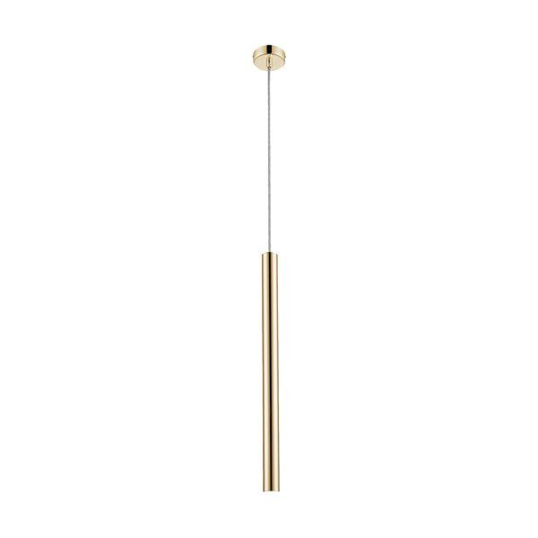Lampa wisząca Zuma Line Loya 0737 złota tuba wbudowany LED 5W 1 szt.