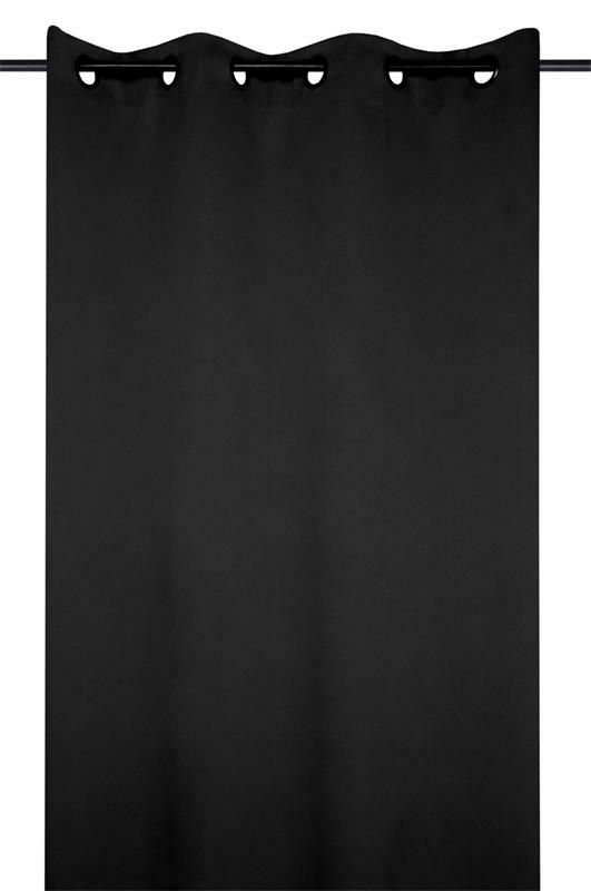 Zasłona Notte STOF czarna zaciemniająca 135x250 cm 1 szt