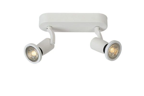 Lampa sufitowa Lucide Jaster biała 2 x GU10 x 5W - 1 szt.
